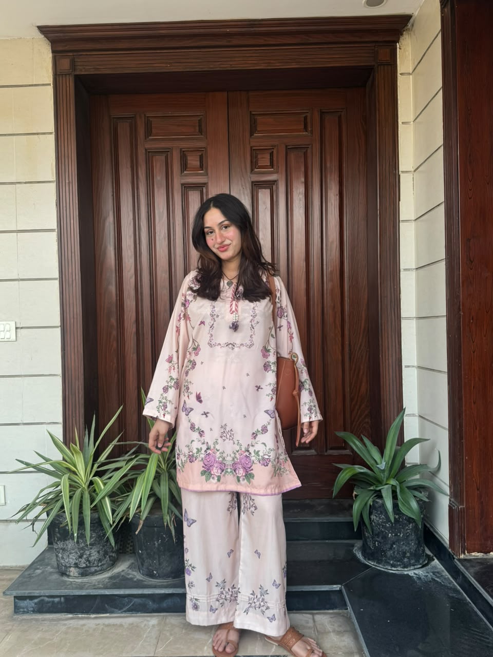 Blush Butterfly Coord Set