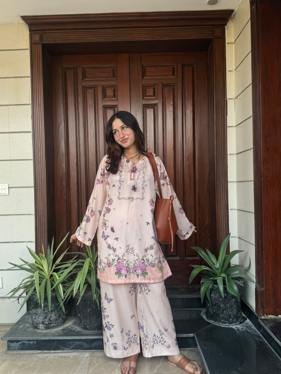 Blush Butterfly Coord Set