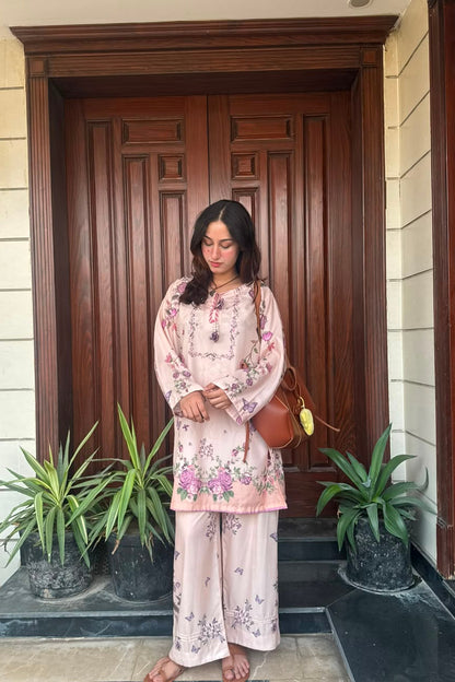 Blush Butterfly Coord Set